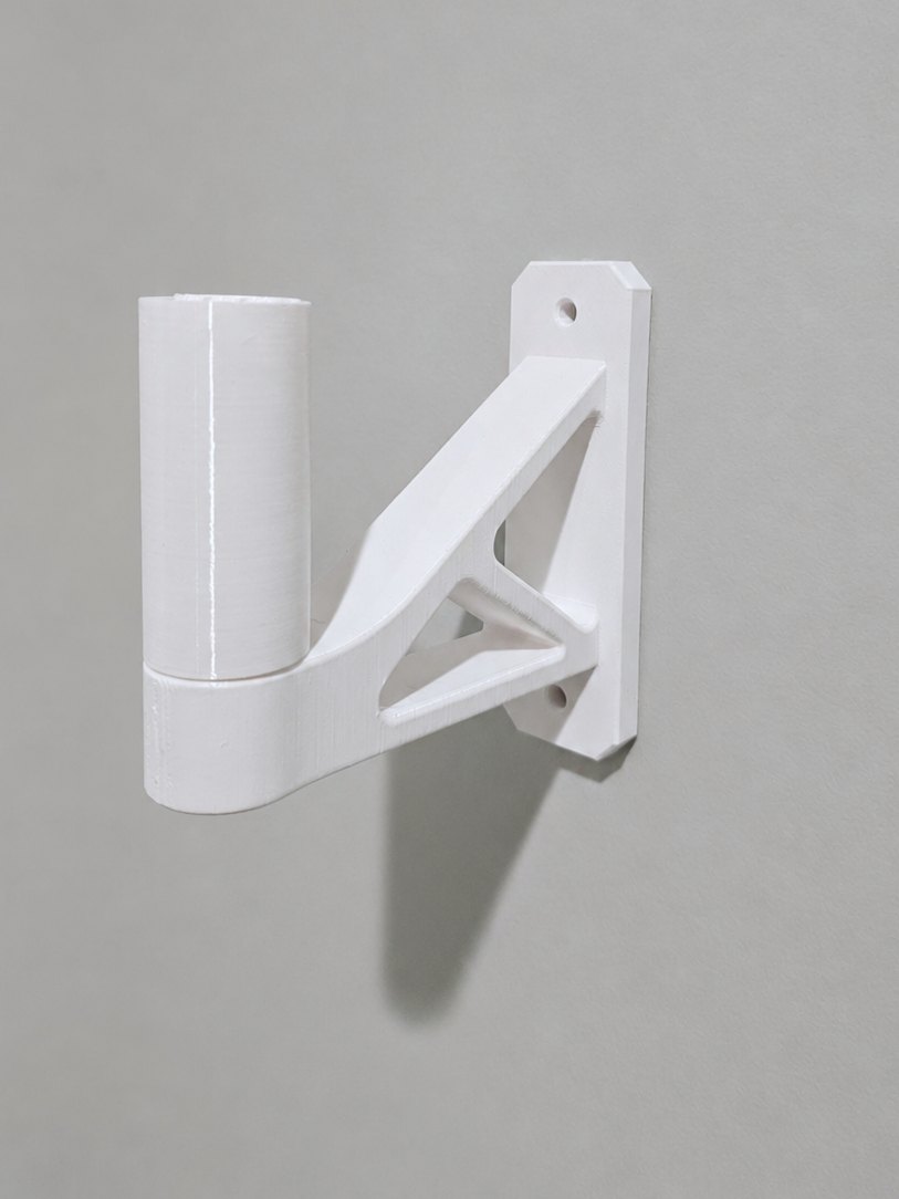 ITERA truss-style vertical wall mount bracket, empty